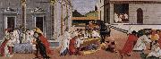 Sandro Botticelli Nobilo St. Maas three miracles oil painting on canvas